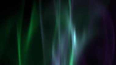Abstract aura light background. 3d rendering Northern polar aurora borealis lights on dark.