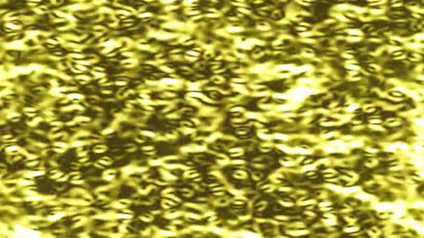 Latar Belakang Abstrak Emas Pola Tekstur Gerak — Stok Video