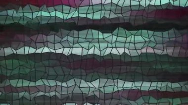 mosaic of Abstract background image. 3d illustration.