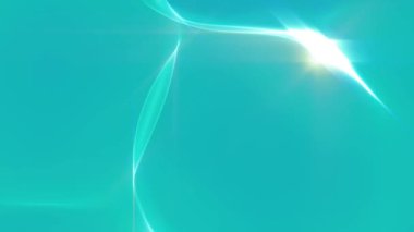 Su yansıtma simülasyonu yansıtıcıda yıldız tozu var.