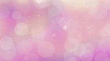 Bokeh fişekleri ile soyut döngü parçacıkları arkaplanı