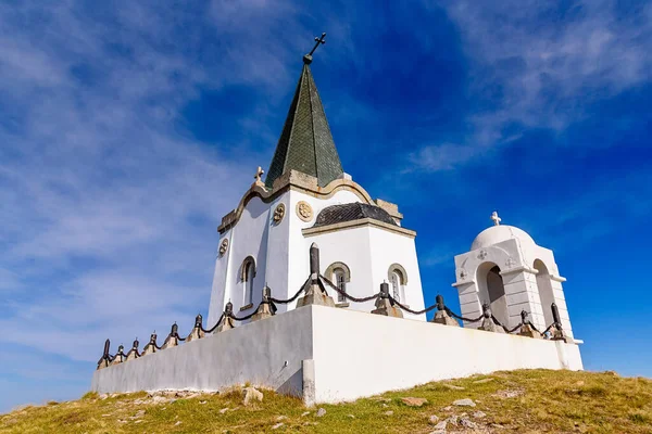 Macedonia Del Norte Agosto 2022 Capilla Ortodoxa San Pedro Construida — Foto de Stock
