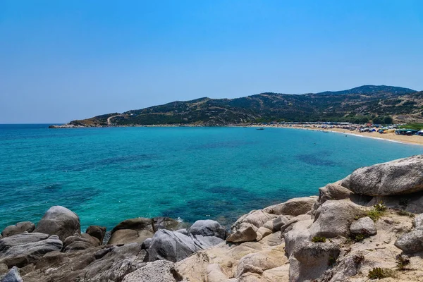 Kriaritsi Beach Sithonia Halkidiki Peninsula Greece — Stock Photo, Image