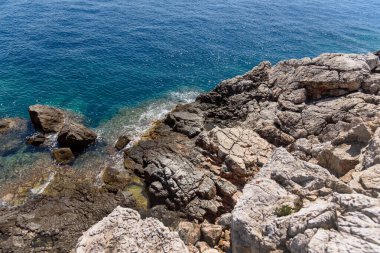 Hırvatistan 'ın Sudjuradj kentinde yabani körfez