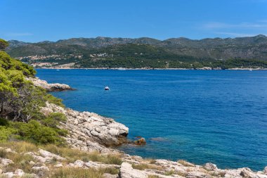 Hırvatistan 'ın Sudjuradj kentinde yabani körfez