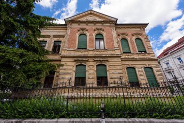 Ljubljana, Slovenya - 27 Haziran 2023: Güzel şehir Ljubljana.