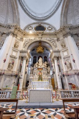 Venedik, İtalya - 30 Haziran 2023: Santa Maria della Salute, Venedik, İtalya.
