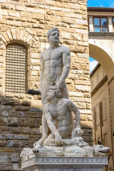 Florence Italy June 2023 Sculptures Florence Stock Photo