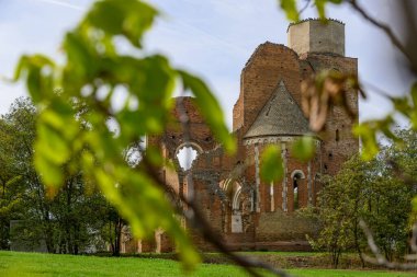 Araa (Hungarian: Aracs) is a medieval Romanesque church ruin located about 12 km of Novi Beej, Serbia. clipart