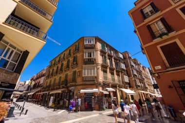 Malaga, İspanya - 06 Ağustos 2024: Malaga, İspanya.