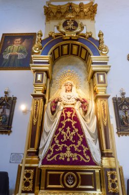 Marbella, İspanya - Katolik Kilisesi Iglesia de Nuestra Seora de la Encarnacin, İspanya.