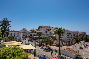 Frigiliana, Spain - August 07, 2024: White village of Frigiliana, Andalusia, Spain. Picturesque town of Frigiliana. clipart