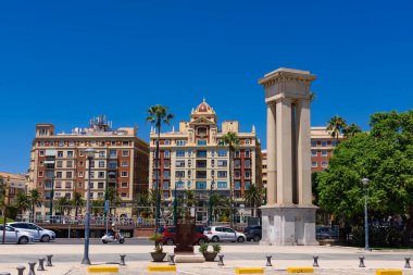 Malaga, İspanya - 06 Ağustos 2024: Malaga, İspanya.