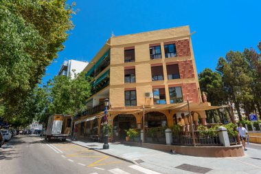 Marbella, İspanya - 06 Ağustos 2024: Marbella, İspanya sokakları.