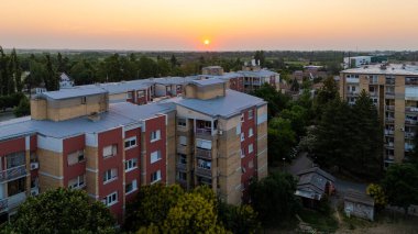 Novi Sad, Sırbistan - 11 Haziran 2025: Sırbistan 'ın Novi Sad kentinde 