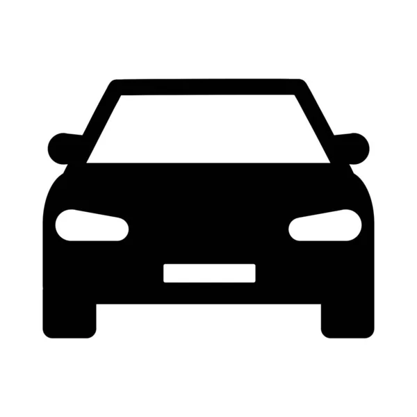 Car Icon Transport Symbol Vector Illustration Stok Illüstrasyon