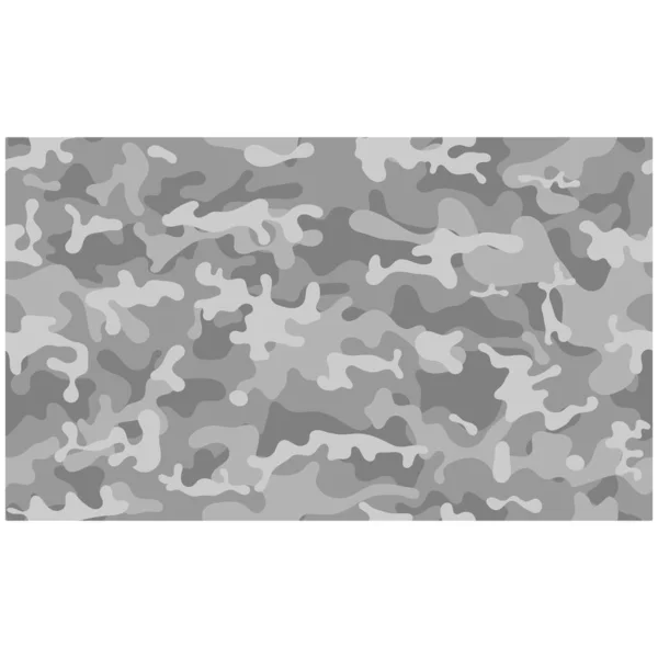 Camouflage Seamless Pattern Trendy Style Camo Repeat Khaki Texture Military — Stock Vector