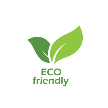 eco friendly icon vector concept design template clipart