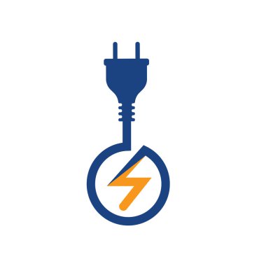 hızlı cgharging elektrik kablosu ikon vektör tasarım şablonu ağı