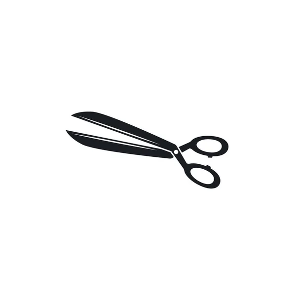 Black Scissors Icon Vector Element Design Template Web — Stock Vector