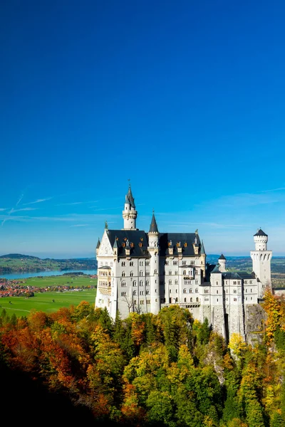 Famous Historical Monument Bavaria Germany Neuschwanstein Castle Stockbild