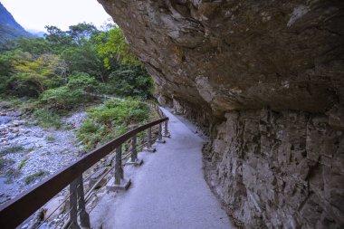 Tayvan Hualien Taroko Sahne Bölgesi Ünlü Kum Kartı Filosu
