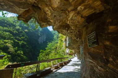 Tayvan Hualien Taroko Sahne Bölgesi Ünlü Kum Kartı Filosu