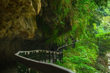 Tayvan Hualien Taroko Sahne Bölgesi Ünlü Kum Kartı Filosu