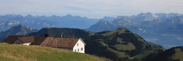 Vista Dal Monte Rigi Svizzera — Foto Stock