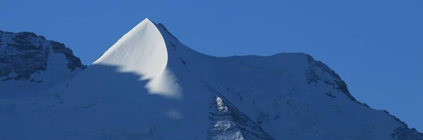 Topp Vid Mount Silberhorn Schweiz — Stockfoto