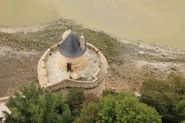 Corner Tower Mont Saint Michel — Stock Photo, Image