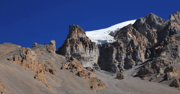 Cima Del Monte Yakawa Kang Himal Domedar Nepal — Foto Stock