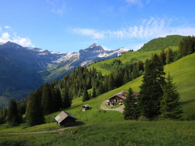 Topfelsberg ve Oldenhorn Dağı.