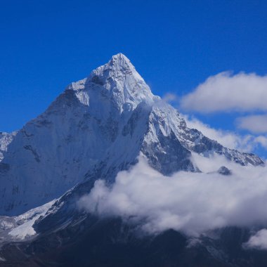 Ama Dablam Cho La Pass, Nepal 'den görüldü..