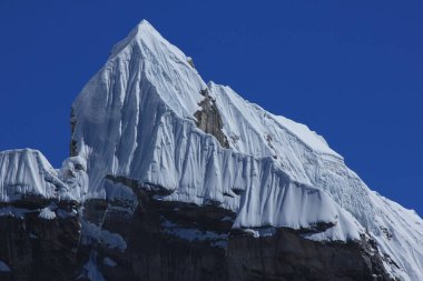 Noktalı tepe Doğu Lobuche, Nepal.