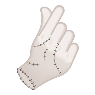 Parmak şıklatması. Sarı emoji eli büyüklüğünde.