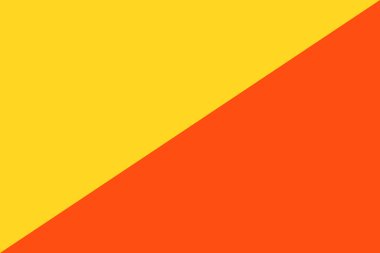 Bhutan bayrağı bağımsızlık günü veya seçim için basit bir illüstrasyon
