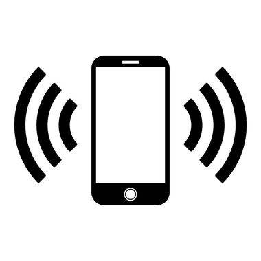 Akıllı telefon çalar ya da titreşir. Uygulama ağı ve haberci için basit simge