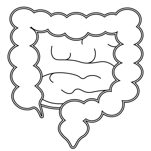 Ikona Jelit Modnym Płaskim Stylu Symbol Projektowania Stron Internetowych Logo — Wektor stockowy