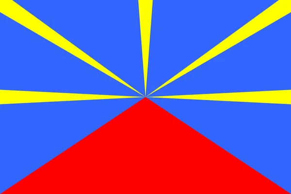 Прапор Єднання Проста Ілюстрація Дня Незалежності Або Виборів — стоковий вектор
