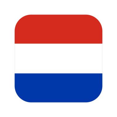 Paraguay bayrağı bağımsızlık günü veya seçim için basit bir illüstrasyon