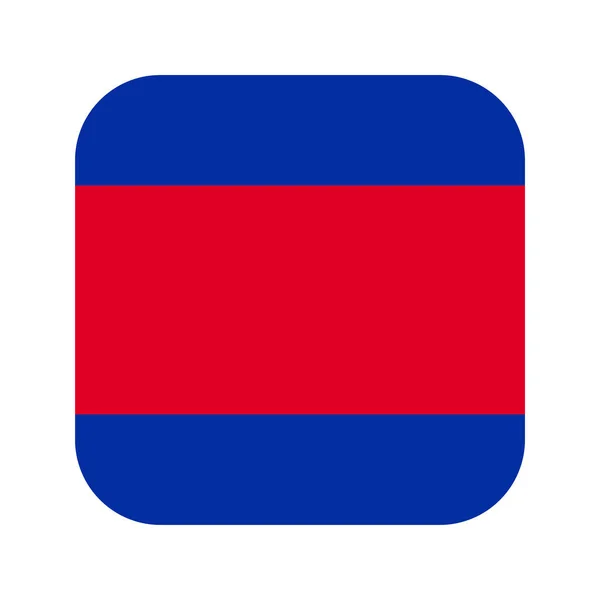 Bendera Kamboja Ilustrasi Sederhana Untuk Hari Kemerdekaan Atau Pemilihan - Stok Vektor