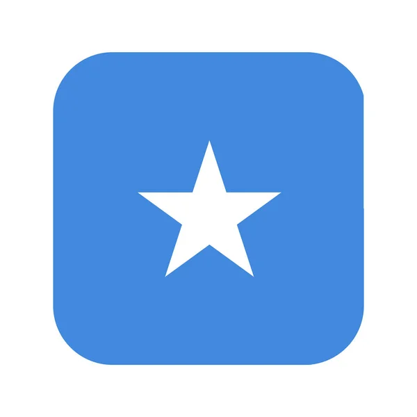 索马里国旗是独立日或选举的简单例证 — 图库矢量图片