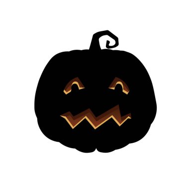 Cadılar Bayramı korkunç balkabağı Tatil çizgi film kavramı