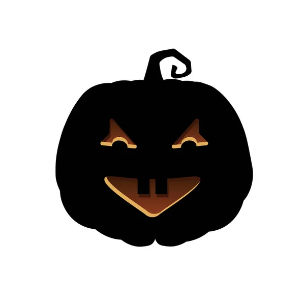 Halloween Strašidelná Dýně Holiday Cartoon Koncept — Stockový vektor