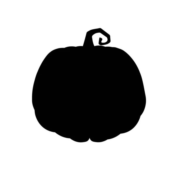 Halloween Scary Pumpkin Holiday Cartoon Concept — Stock Vector