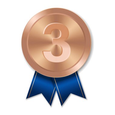 Mavi kurdeleli kazananlara bronz madalya