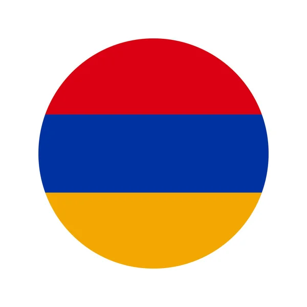 Armenien Flagge Einfache Illustration Für Unabhängigkeitstag Oder Wahlen — Stockvektor