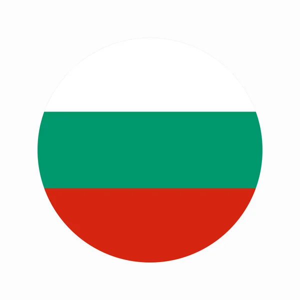 Болгарія Прапор Простий Приклад Дня Незалежності Або Вибори — стоковий вектор