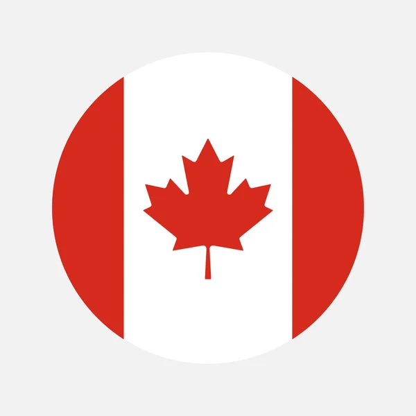 Проста Ілюстрація Дня Незалежності Канади Або Виборів — стоковий вектор